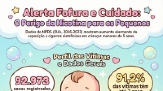 O RISCO DA NICOTINA