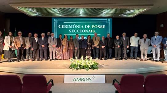 Cerimônia de Posse das Seccionais da AMRIGS